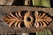 Maueranker wie antik, Pfettenanker Wandornament, schöner Wandanker Doppelblatt