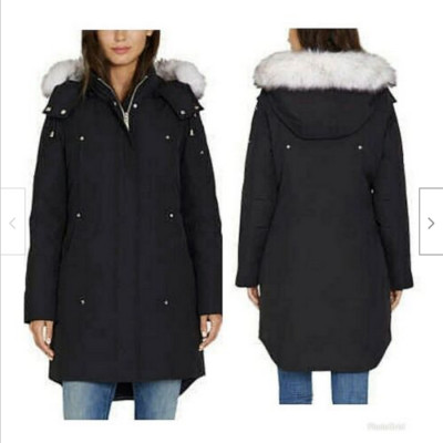 HFX WOMEN'S WATER & WIND PROOF HEAVY DOWN PARKA COAT(BLACK M)NWT