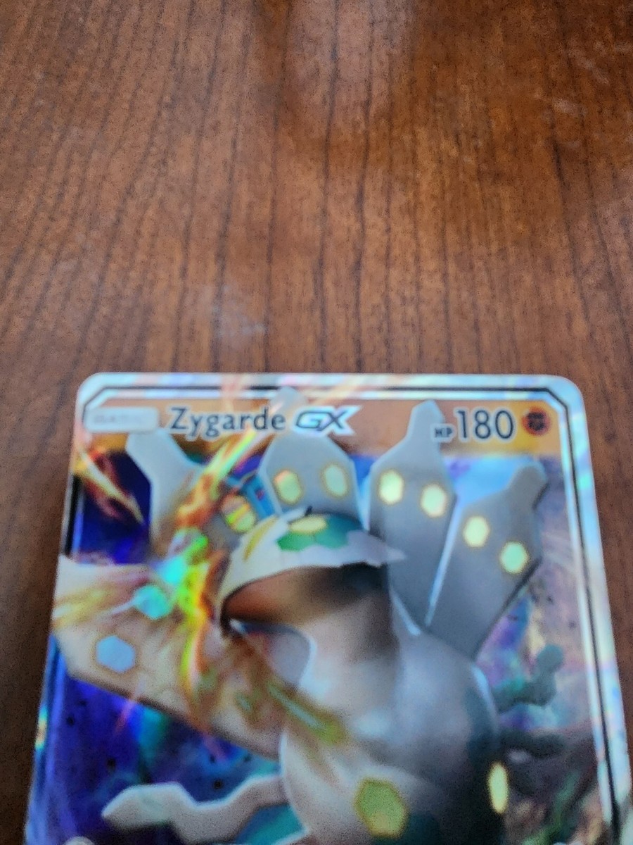 Pokémon TCG Zygarde GX SM Black Star Promo SM122 Holo Promo