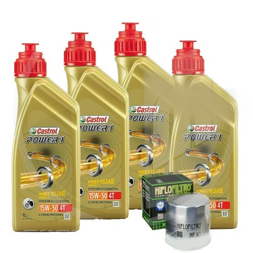 Set Entretien BMW R 1100 Rt 1999 2001 4 Litres Castrol POWER1 15W50 ...