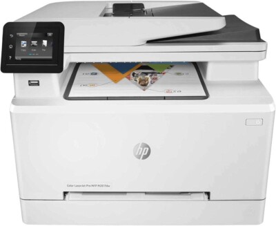 HP Color Laserjet Pro M281fdw 4-in-1 Farblaserdrucker Duplex WLAN ADF - Top 