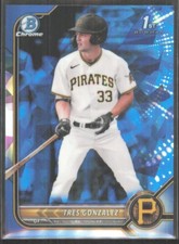 2022 Bowman Draft Chrome Sapphire Edition 1st Tres Gonzalez #BDC-157
