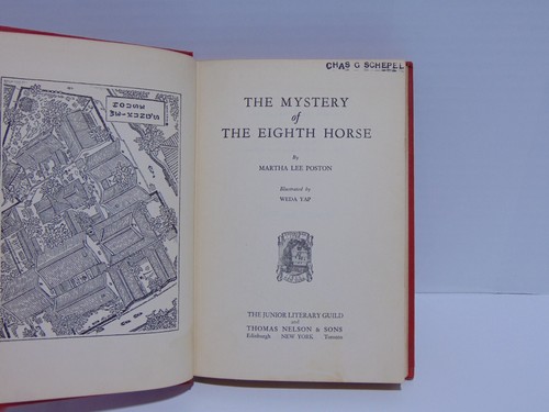 The Mystery Of The Eighth Horse (1949, Hardcover) - Foto 5 di 11