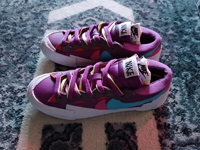Nike Blazer Low x Sacai x Kaws - Purple Dusk  US7 EUR40 UK6   DM7901-500   Neu  