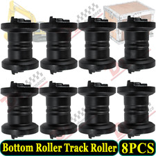 8PCS Bottom Roller Track Roller For Kubota U35-4 ONLY Excavator Undercarriage