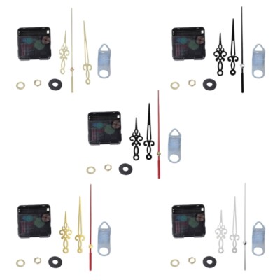 DIY Clock Making Kits with Quiet Clock Movement Mechanism and Antique Clock Hand