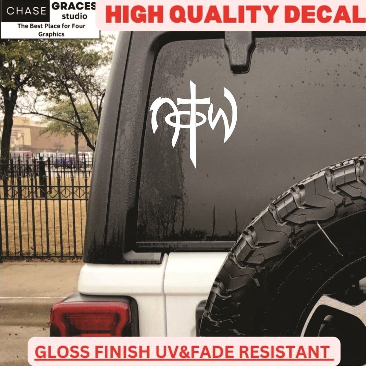 Stickers Euro 2024 Calcomanía Cristiana "Not Of This World" Con - Foto 7