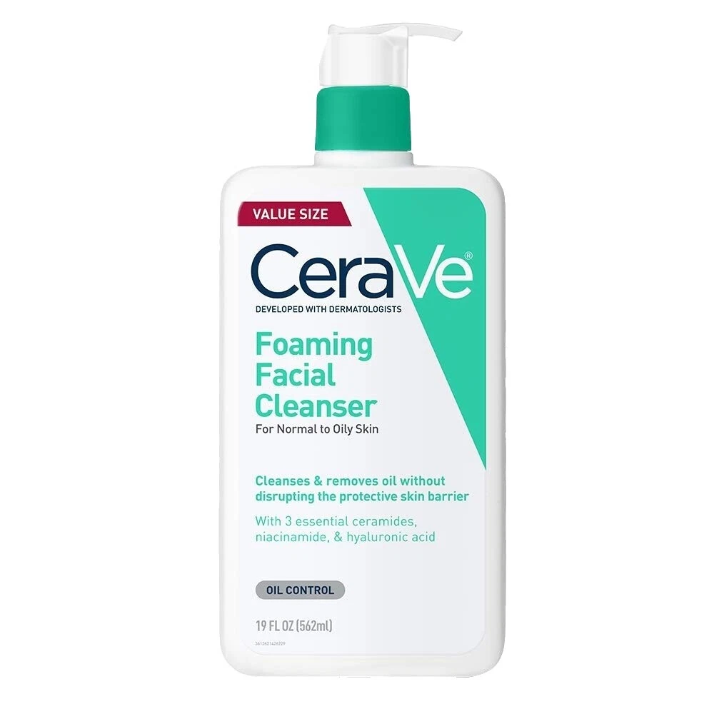 Aceite Cerave Limpiadores de la Piel Grasa y Toners