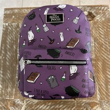 Bioworld Disney Hocus Pocus Purple Icons Sanderson Sisters Mini Backpack NWT