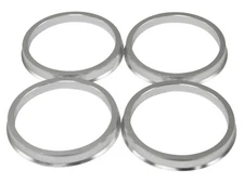 (4) Aluminum Hub Centric Rings for 57.1mm Hub & 72.6mm Wheel (57.1-72.56)