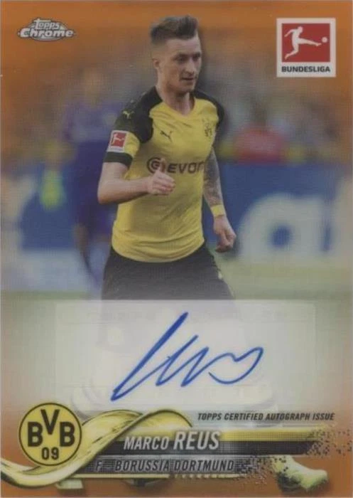 Orange Refractor Autographs