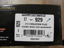 Disc Brake Pad Set-2.5i Front Power Stop 17-929