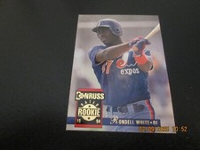 RONDELL WHITE EXPOS 1994 DONRUSS RATED ROOKIE CARD  #320. rookie card picture