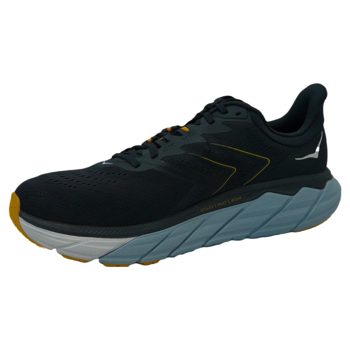 Hoka One One Arahi 5 Men\'s Running Shoes Ombre Blue / Blue Fog US 11.5 D Men main image 2