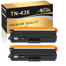 1-2 Pack TN436 Black Toner for Brother TN433 TN431 HL-L9310CDW MFC-L8900CDW Lot