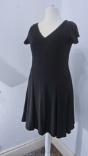 Lauren Ralph Lauren black fit and flare dress - XL
