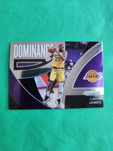 LeBron James 2021-22 Prizm Dominance #6 Card – Graded PSA 10, Mint Condition Basketball Trading Card