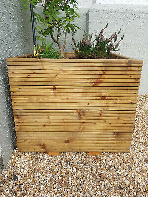 Wooden Planter Extra Large Pressure, Wooden Tree Planter