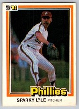 1981 Donruss - #284 Sparky Lyle