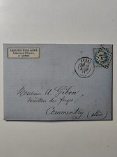 Lettre France 16 août 1871 Timbre 20 c Cérès 1870