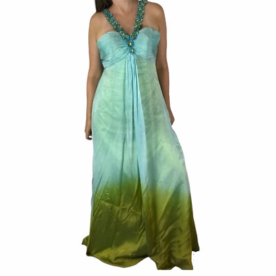 blue dress for baby girl Eva Size M 3329 Hunter Green Bridesmaid Dress – Bridal Sense