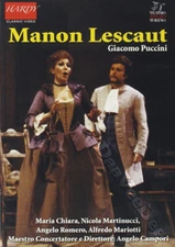Puccini: Manon Lescaut NEW PAL/NTSC Classic DVD Carlo Maestrini Maria Chiara