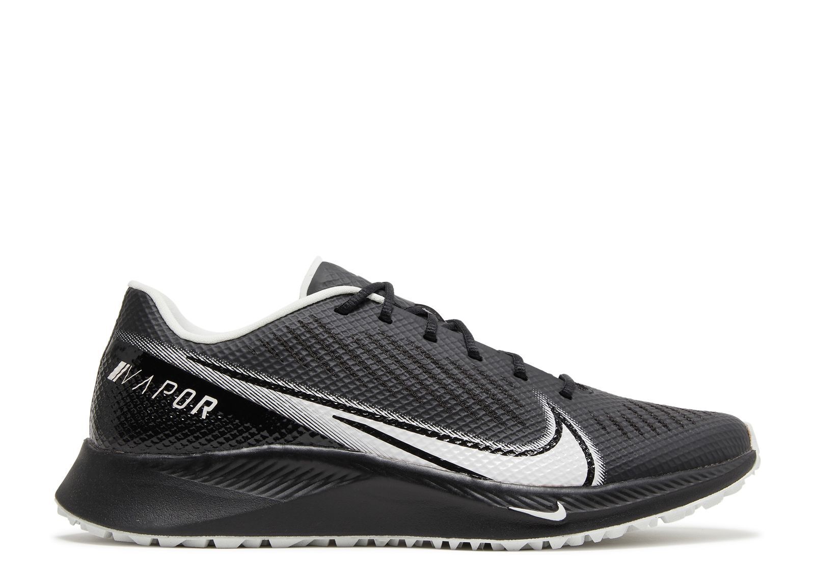 Nike Vapor Edge Turf Black White CD0086-001 sz 13 Mens Football Cleats Training