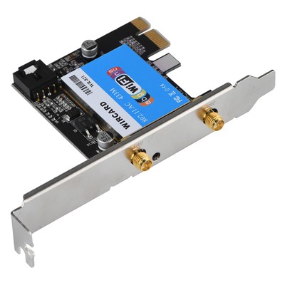 PCI Express Wireless Card 433Mbps Stable Internet Connection For PC