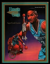 Heroes of the Game SuperCards Nov Dec 1993 Alonzo Mourning w/ CARDS 113021WEEM