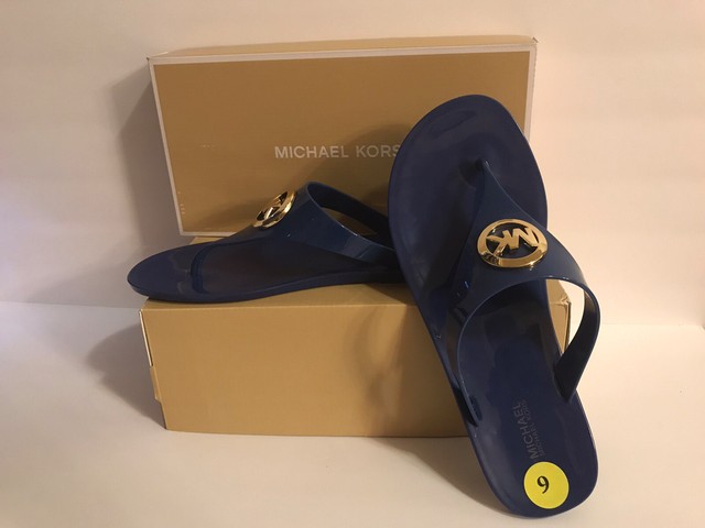 Michael Kors Arden Sandal Blue Womens Shoes Size 9.5 M Sandals for sale online | eBay
