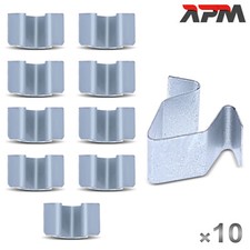 10x Clip di Fissaggio Carena per VW Polo Tiguan Touran Audi A4 A5 Q7 Seat