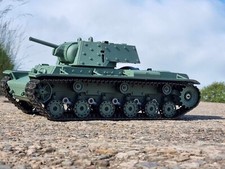 Remote Control KV-1 Tank RC 1:16 BB Infrared Battle Smoke Sound Gift 14+ UK