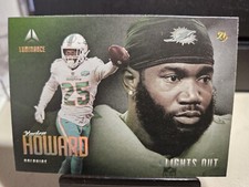 Xavien Howard 2021 Luminance Lights Out SP Dolphins DB 🐬 ⬆️ #LO-16