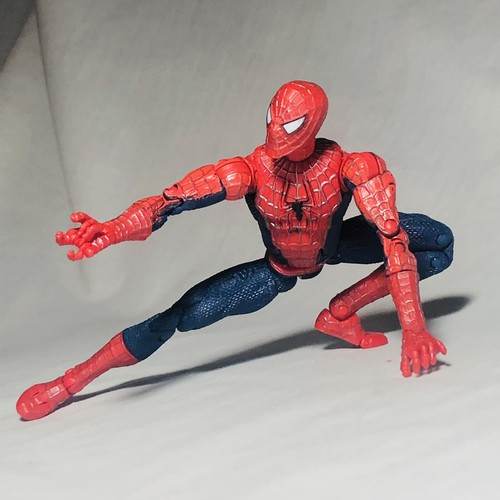 RARE Hasbro 2008 MARVEL LEGENDS Spider-Man Movie Poseable Figure Toby Figure - 第 5/10 張圖片