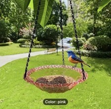 Hanging Bird Feeder Or Bird Bath For Yard Garden Or Farm Decor