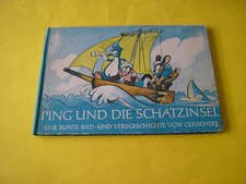 PING UND DIE SCHATZINSEL VON CEFISCHER  AUSGABE VON 1975