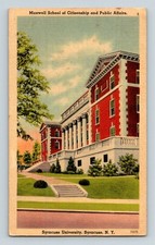 Maxwell School of Public Affairs Syracuse University Vintage PPC - L35121