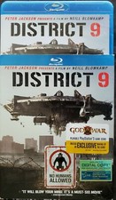 District 9 Blu-ray Disc, 2009 w/ Slipcover Region Free No Digital Copy LN
