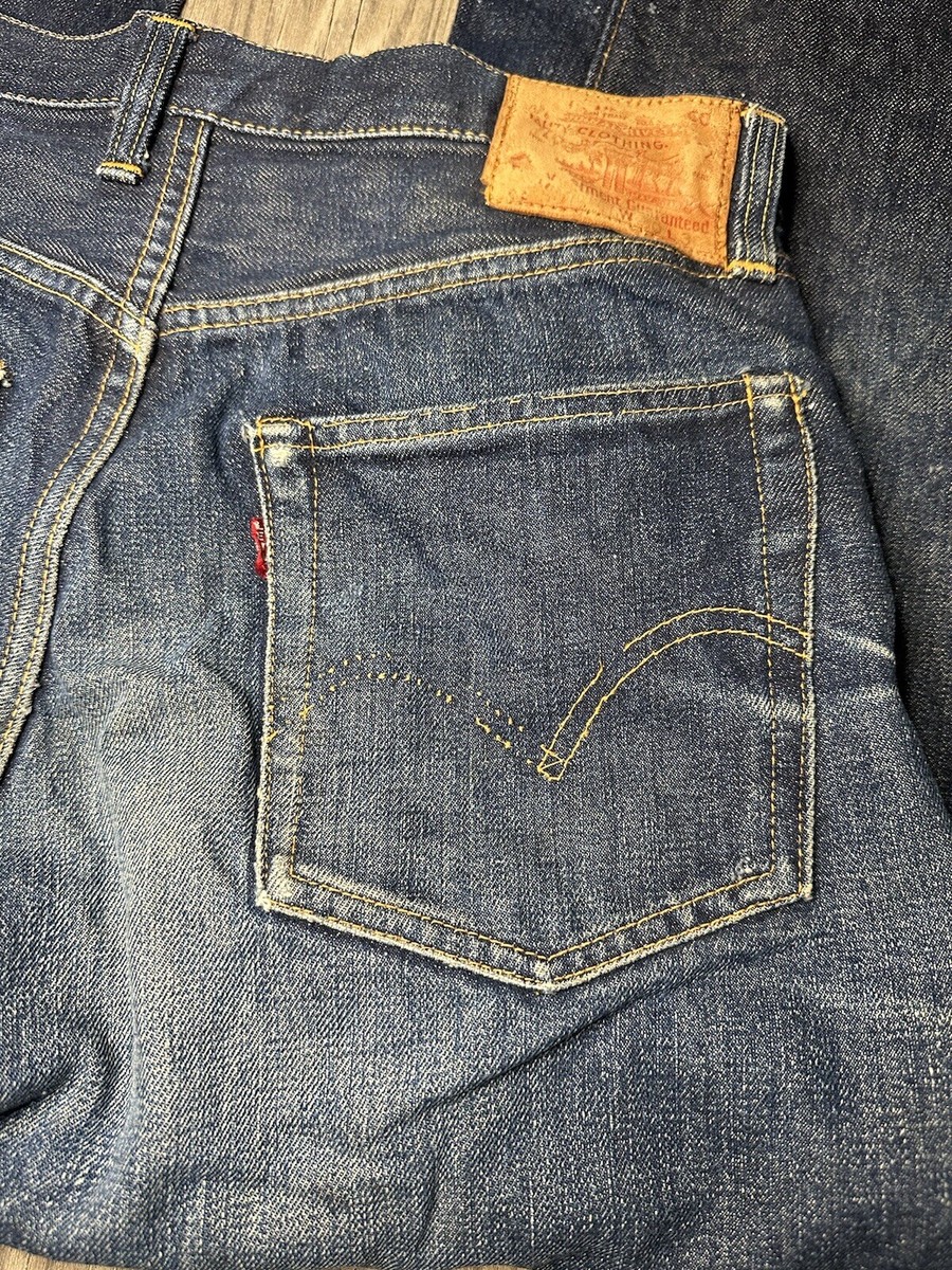 Levi's 501 1950s 1960s Selveged Hidden Rivets Big E Jeans Levi's 501 1950s 1960s Selveged Hidden Rivets Big E Jeans