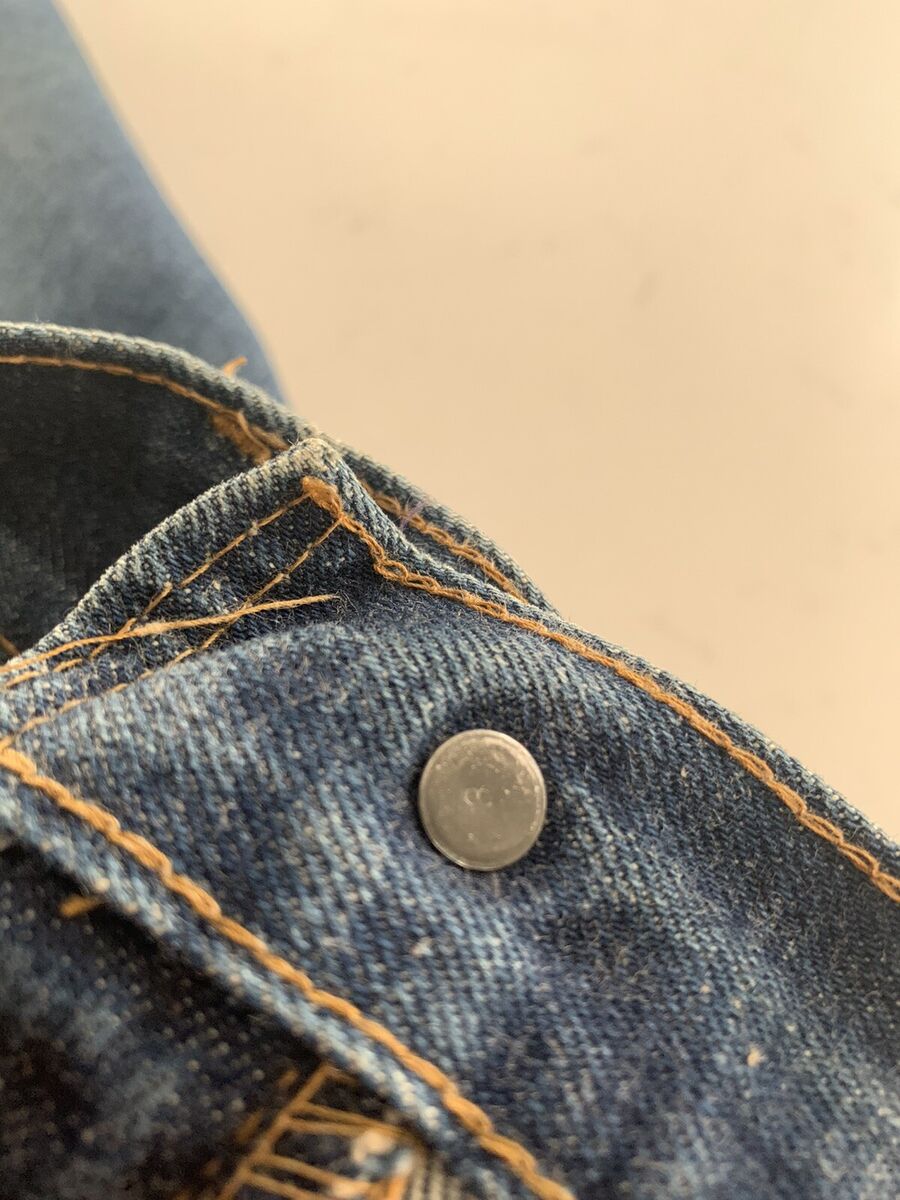1960's/1970's Vintage Levi's 505 0217 Jeans Talon Zip Non 1960's/1970's Vintage Levi's 505 0217 Jeans Talon Zip Non
