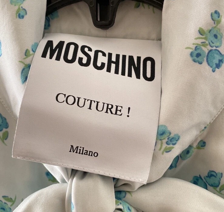 Abito jacquard Moschino Couture taglia 38 al dettaglio $1495