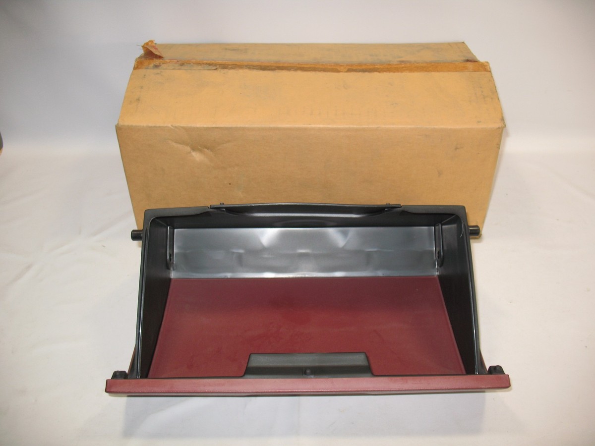 New OEM 1988-1995 Isuzu Pickup Glove Box Front Dash Storage Red