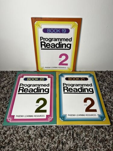 Sullivan Associates Programmed Reading Books - Lot Of 3 - Books 19-21 - Great!