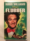 DISNEY'S FLUBBER VHS ROBIN WILLIAMS CLAMSHELL CHILDREN & FAMILY
