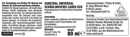 Substral Universal Schädlingsfrei Careo ECO 80 ml Spritzmittel - Bild 4 von 5