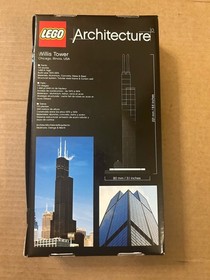 LEGO ARCHITECTURE: Willis Tower (21000)-Brand New In Factory Sealed Box