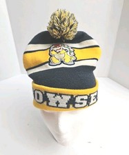 Super Mario Bowser Youth Stocking Hat One Size Blue Yellow Nintendo
