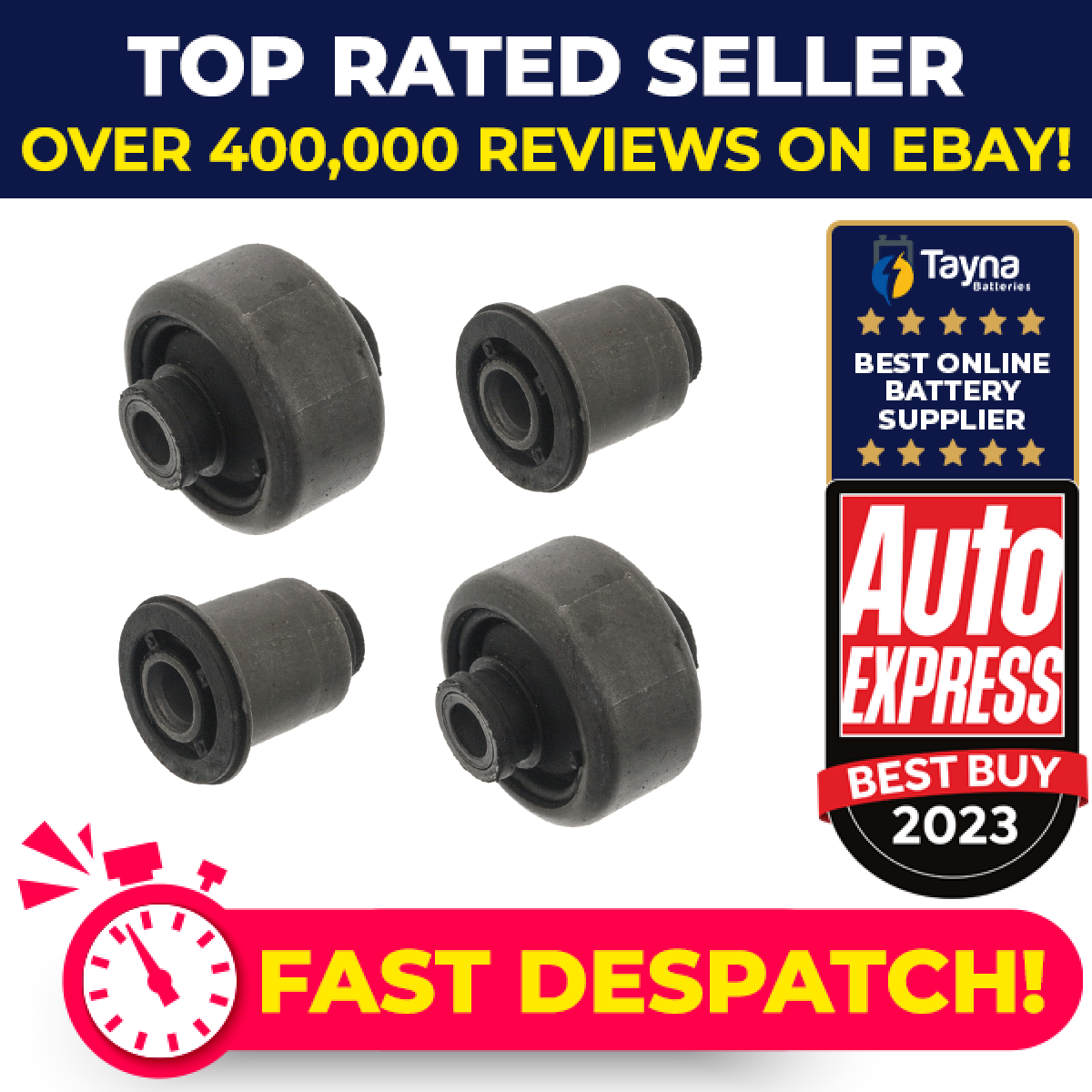 Wishbone / Control / Trailing Arm Bush fits RENAULT MEGANE Mk2 2.0D 2005 on Febi