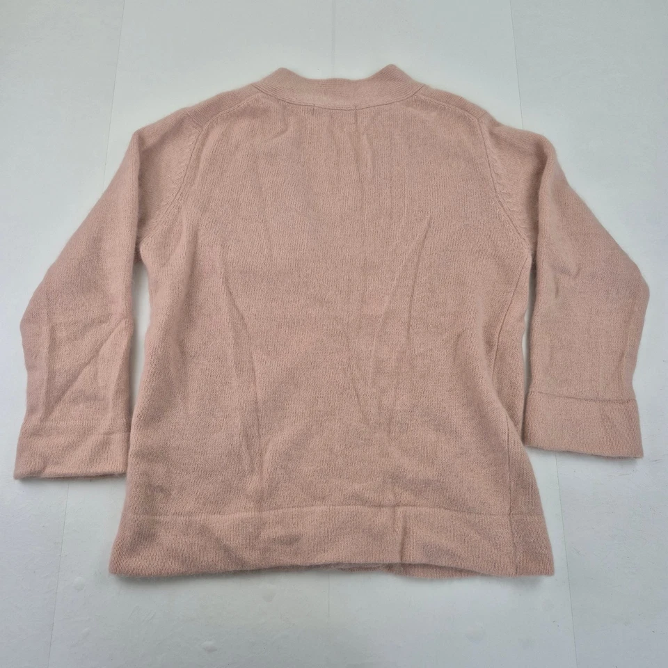 Cárdigan FRENCH CONNECTION Rosa Medio Mujer Corderos Lana Angora Mezcla Relajado - Imagen 4 de 4