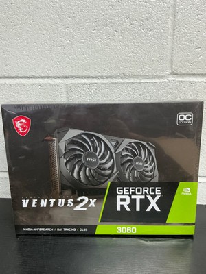MSI GeForce RTX 3060VENTUS 2X 12G OC Graphics Board VD7553